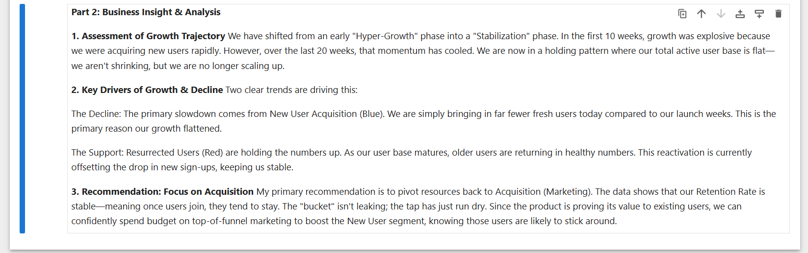 Business Insights and Product Recommendations